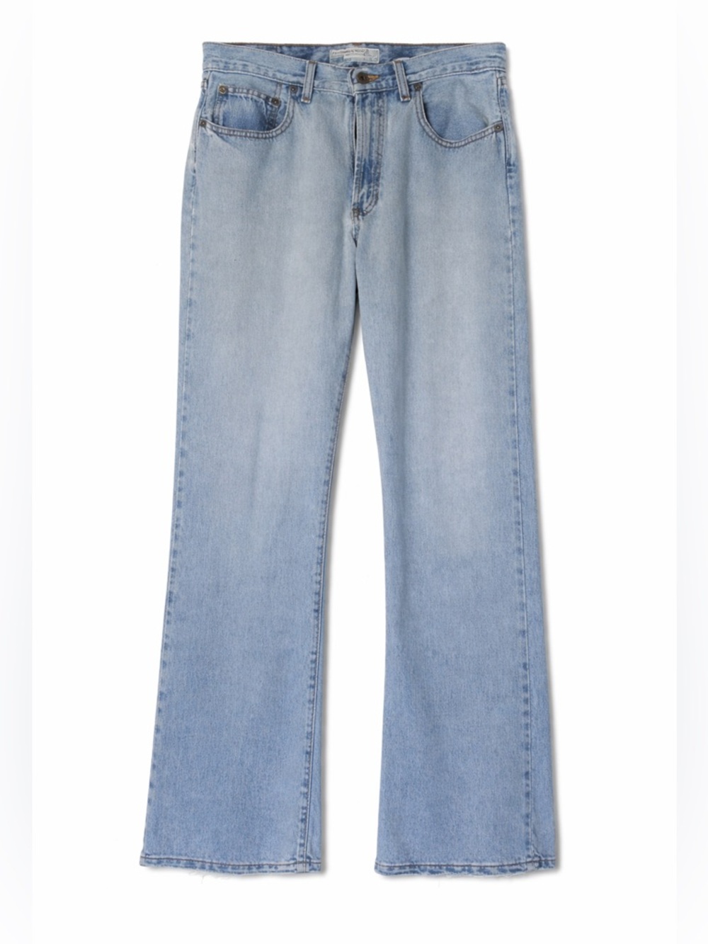 Abercrombie & Fitch Boy Bootleg Light Wash Jeans- 10